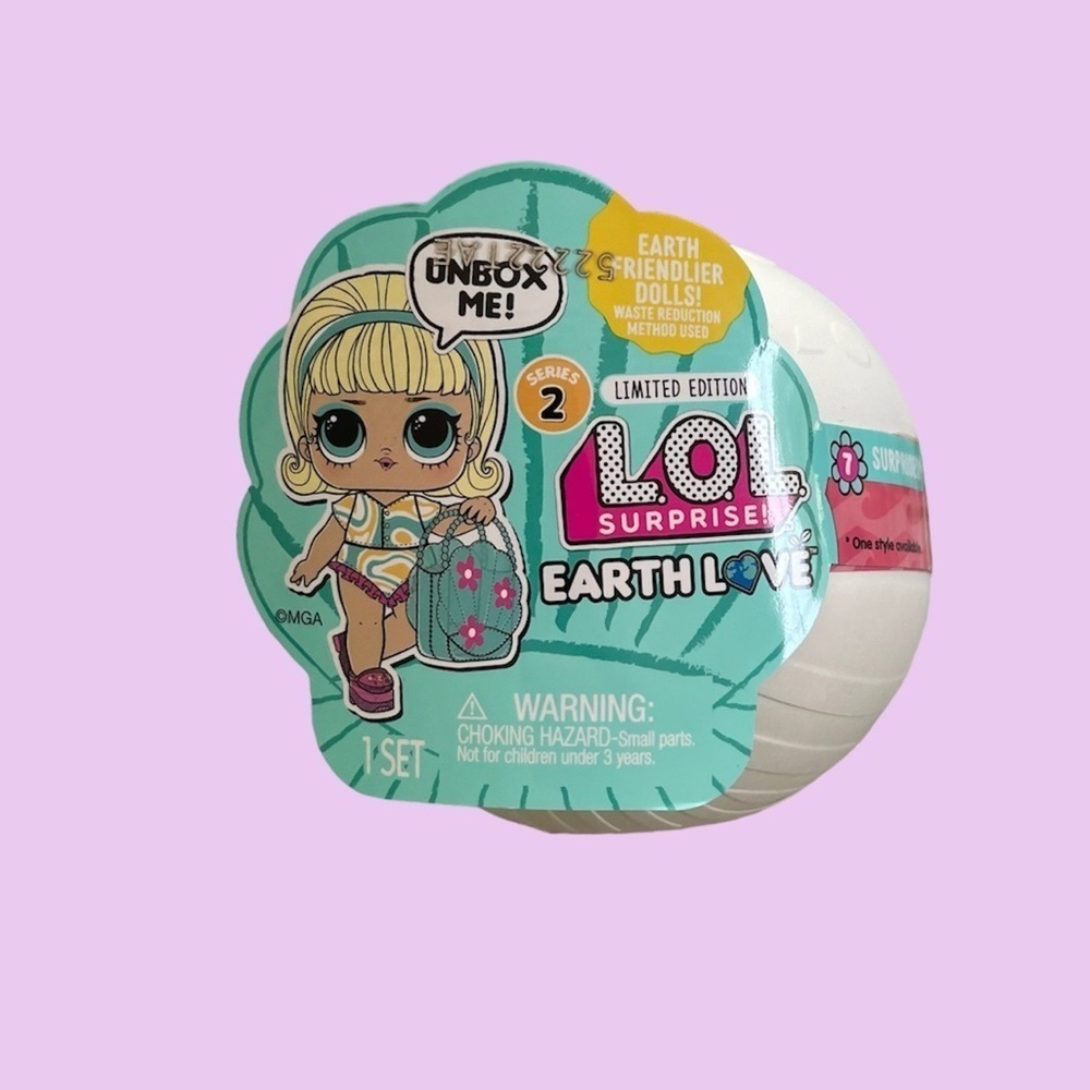 LOL Surprise Earth Love Doll Go-Go Gurl with 7 Surprises, Earth Day Doll